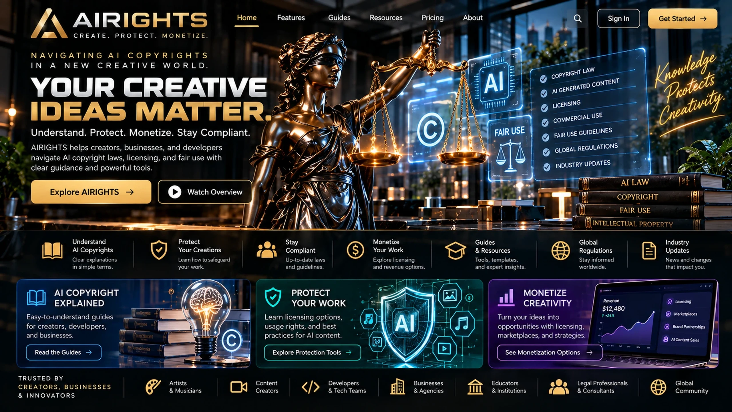 AIRIGHTS digital rights and protection experience visualization
